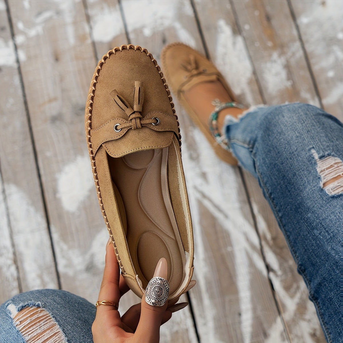 Nadine – Classic Tassel Loafers