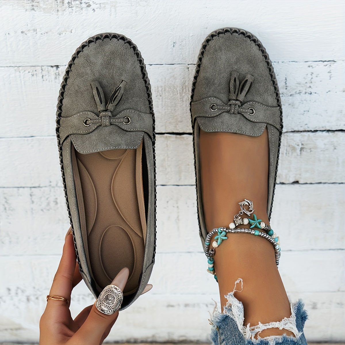 Nadine – Classic Tassel Loafers